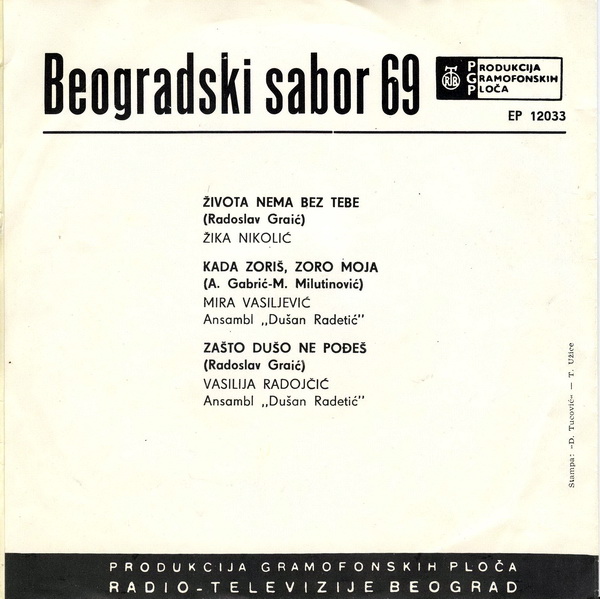 Various Beogradski Sabor 69 Z