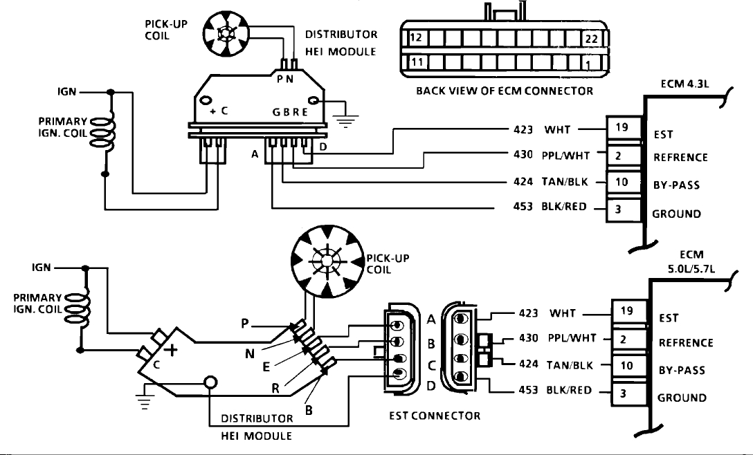 wiring diagram for ignition test