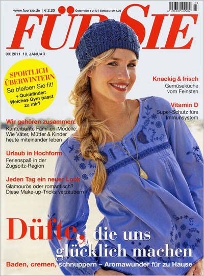 fuer sie cover januar 2011 x 3837