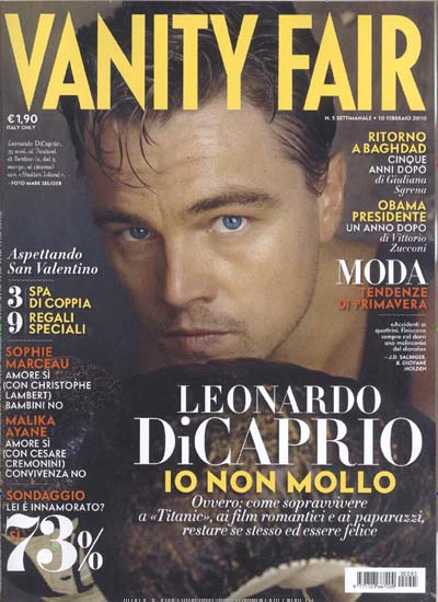 Leonardo Di Caprio Vanity Fair Italy
